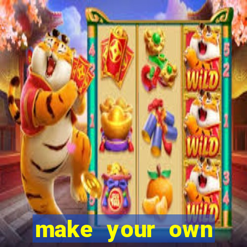 make your own bingo app